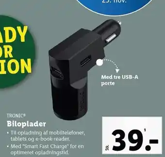 Lidl Biloplader tilbud