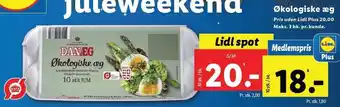 Lidl Økologiske æg tilbud