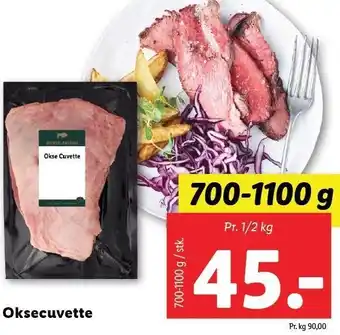 Lidl Oksecuvette tilbud