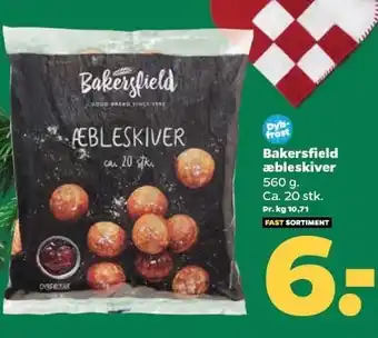 Netto Bakerfield æbleskiver 560 g tilbud