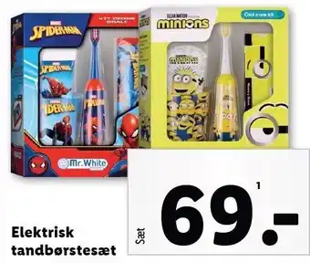 Elektrisk tandbørstesæt