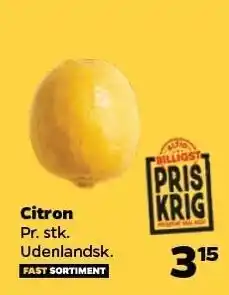 Netto Citron tilbud