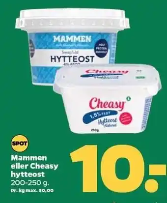 Netto Mammen eller cheasy hytteost tilbud