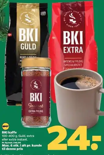Netto Bki kaffe tilbud