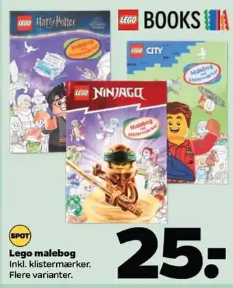 Netto Lego malebog tilbud