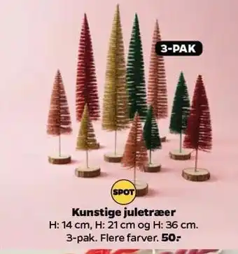 Netto Kunstige juletræer tilbud