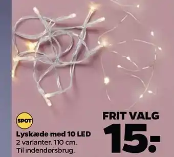 Netto Lyskæde med 10 led tilbud