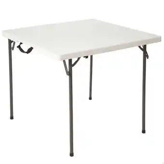 Sammenklappeligt bord lifetime hvid 86 x 74 x 86 cm