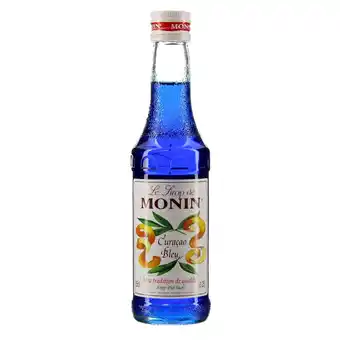 Fleggaard Monin curacao blå syrup 0,25 l tilbud