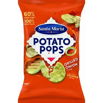 Fleggaard Potato pops grilled onion 100g tilbud