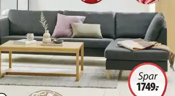 JYSK AARHUS HJØRNESOFA tilbud
