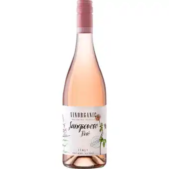 Vinorganic rosé sangiovese rosé italien halbtrocken 0,75 l