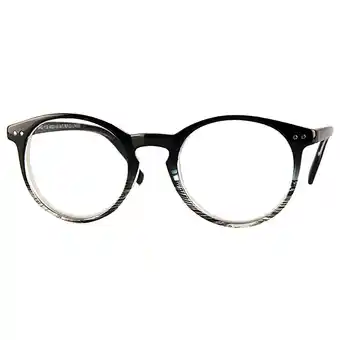 Fleggaard Læsebrille styrke 3,00 med anti refleks black pattern tilbud