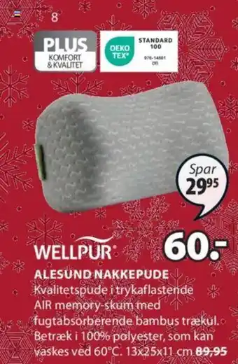 JYSK ALESUND NAKKEPUDE tilbud