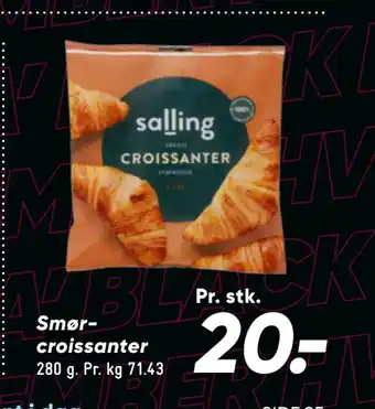 Bilka Smør croissanter tilbud