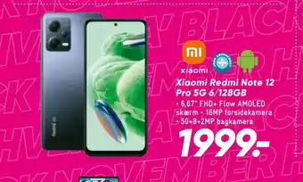 Bilka Xiaomi redmi note 12 pro 5g 6/128gb tilbud