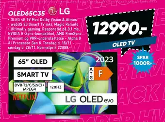 Bilka Lg oled65c35 tilbud