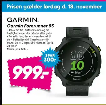 Bilka Garmin forerunner 55 tilbud