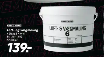Bilka Loft- og vægmaling tilbud