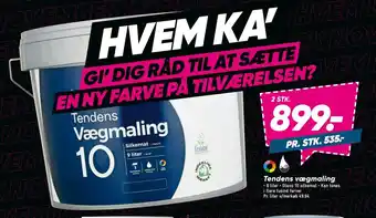 Bilka Tendens vægmaling tilbud