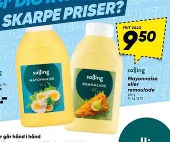 Mayonnaise eller remoulade