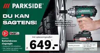 Batteridreven slagnøgle