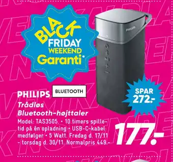 Bilka Trådløs bluetooth-højttaler tilbud