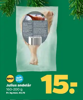 Netto Julius andelår tilbud