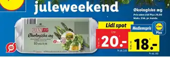 Lidl Økologiske æg tilbud