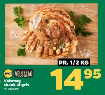Netto Velsmag skank af gris tilbud