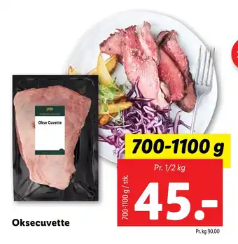 Lidl Oksecuvette tilbud