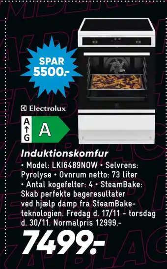 Bilka Induktionskomfur tilbud