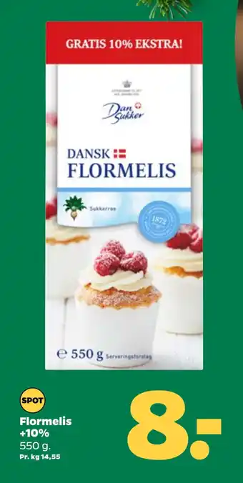 Flormelis +10%