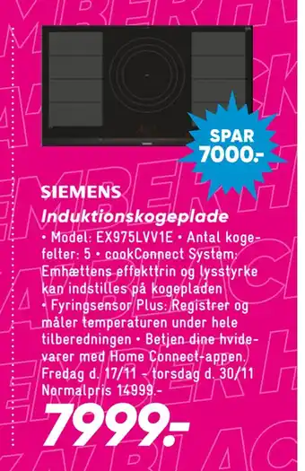 Bilka Induktionskogeplade tilbud