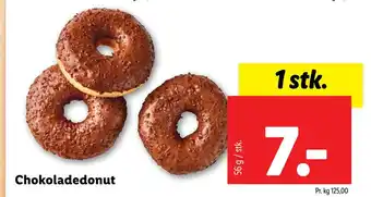 Lidl Chokoladedonut tilbud