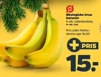 Netto Økologiske uruu bananer tilbud
