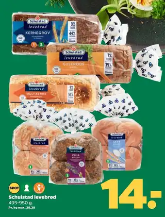 Netto Schulstad levebrød tilbud