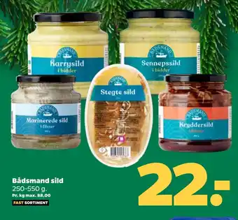 Netto Bådsmand sild tilbud