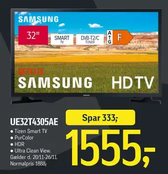 Føtex Samsung ue32t4305ae tilbud