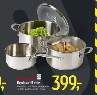 Føtex Grydesæt 5 dele tilbud