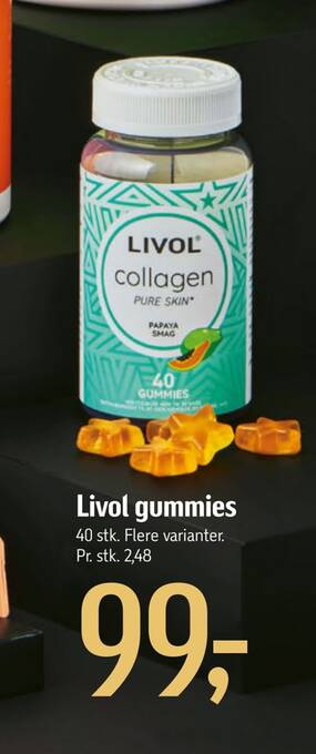 Føtex Livol gummies tilbud