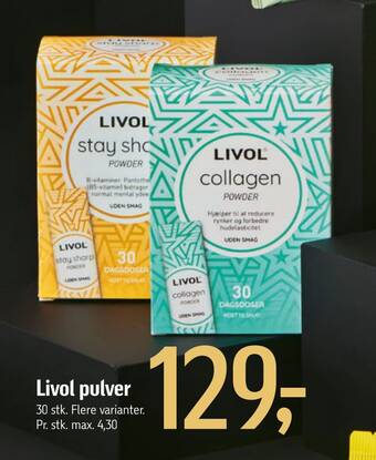 Føtex Livol pulver tilbud