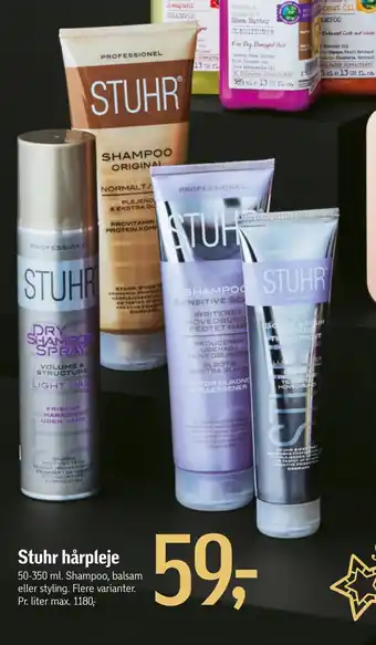 Føtex Stuhr hårpleje tilbud