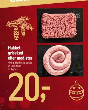 Føtex Hakket grisekød eller medister tilbud