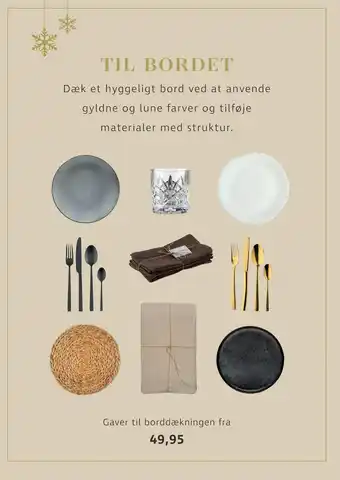 Sinnerup Gaver til borddækningen tilbud