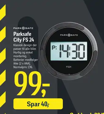 Føtex Parksafe city fs 24 tilbud