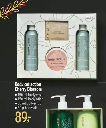 Føtex Body collection cherry blossom tilbud