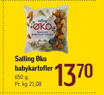 Føtex Salling øko babykartofler tilbud