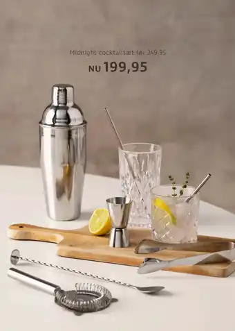 Sinnerup Midnight cocktailsæt tilbud