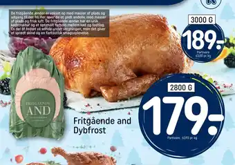 Fritgående and dybfrost